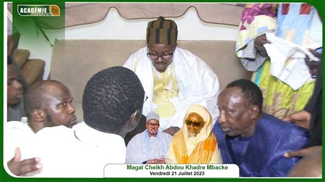 Magal S Abdou Khadr 2023 Ziar Serigne Moustapha Mbar Chez Serigne Bass