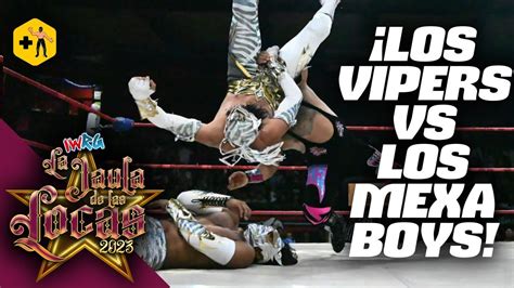 Los Vipers Toxin y Látigo vs Mexa Boys Noisy Boy y Spider Fly Lucha