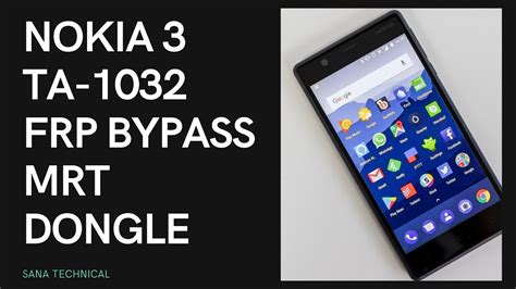 Nokia Ta Frp Bypass By Mrt Dongle Just One Click Youtube