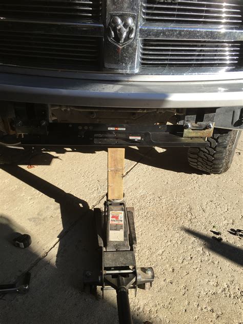 Started my winch installation. | DODGE RAM FORUM - Dodge Truck Forums