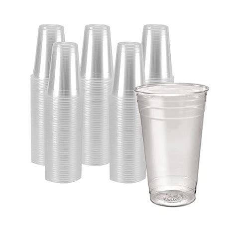 Buy Amc Distributions 10 Oz Crystal Clear Pet Plastic Cups 100 Pack