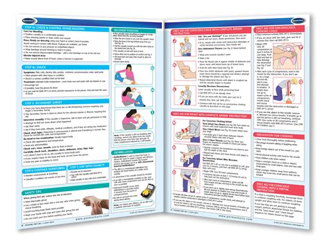 Pediatric First Aid Chart Quick Reference Guide For Nurses And Emt