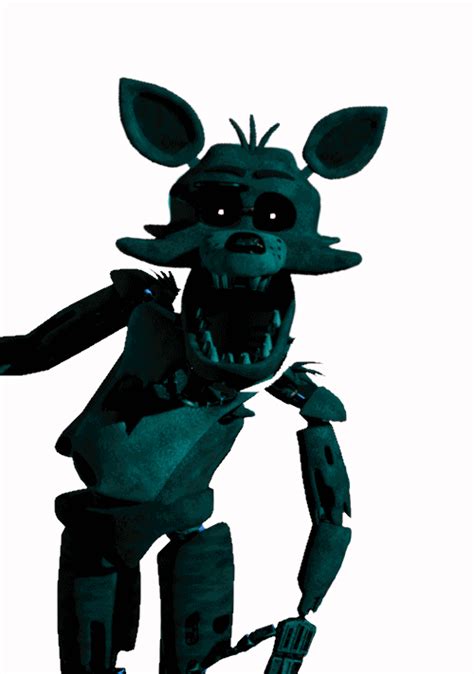 Photo Negative Foxy Jumpscare By Omegamariodx On Deviantart