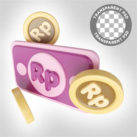 Premium Psd Rupiah Money D Illustration Icon