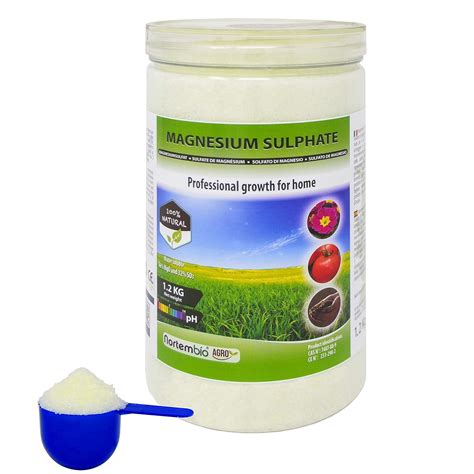 Magnesium Sulphate Nortembio Agro 12 Kg Universal Use It Improves