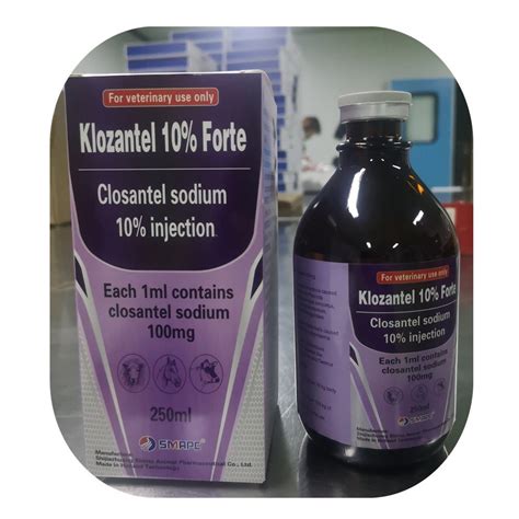 Veterinary Pharma Companies Closantel Sodium Injection China