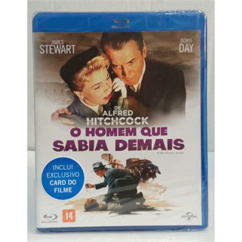 Blu Ray O Homem Que Sabia Demais James Stewart Novo Original Lacrado