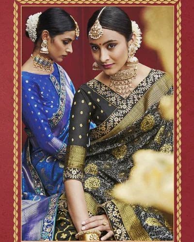 Silk Sarees 6 M With Blouse Piece At ₹ 2200 In Delhi Id 19557892091