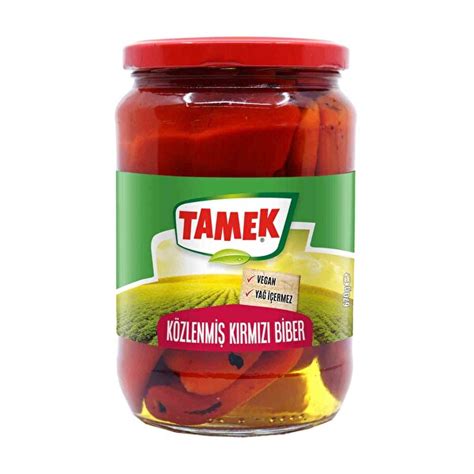 Tamek Közlenmiş Kırmızı Biber 670 G CarrefourSA