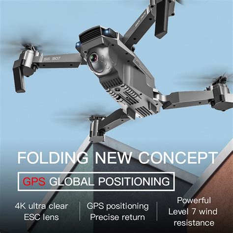 LAUMOX SG907 GPS Drone With 4K HD Adjustment Camera Wide Angle 5G WIFI