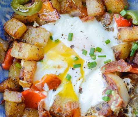 Scrambled Eggs W Fiesta Potato Hash And Turkey Sausage Meals Of Dopeness