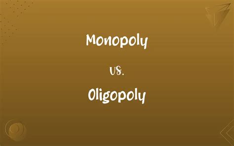 Monopoly Vs Oligopoly Know The Difference