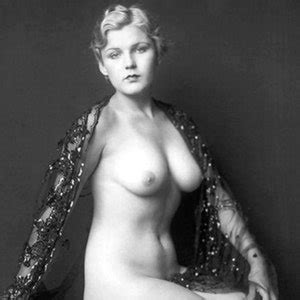 S Era Ziegfeld Follies Actress Nude Black And White Print Classic