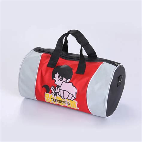 High Quality Canvas Taekwondo Bag For Kid Man Karate Mma Kick Boxing