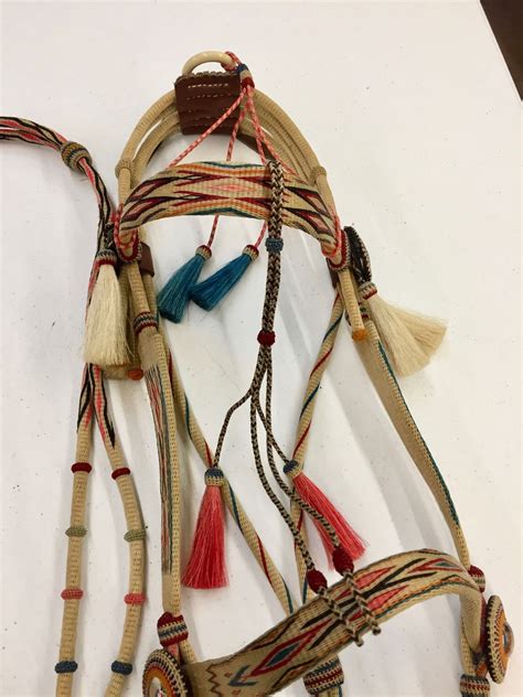 Deer Lodge Hitched Horse Hair Bridle