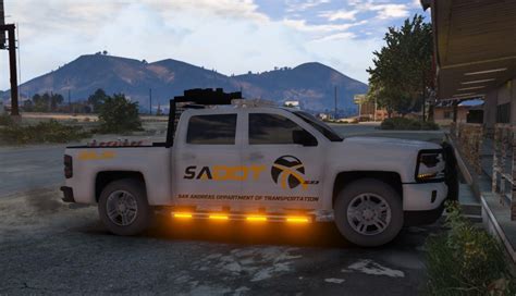 SAN ANDREAS DEPARTMENT OF TRANSPORTATION 2018 SILVERADO TEXTURE