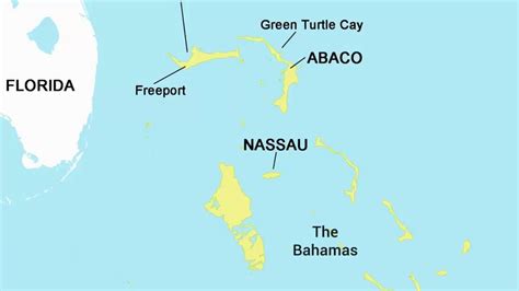 Nassau Bahamas Map Printable