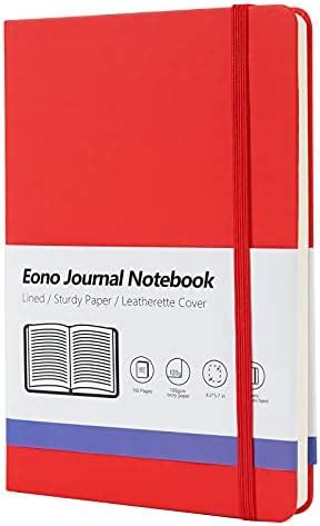 Amazon Brand Eono Carnet De Notes Carnet A Lign Avec Couverture