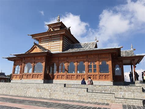 Tara Devi Temple in the city Shimla