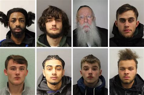 The Stories Behind The Shameful Faces Of 18 London Criminals Jailed In