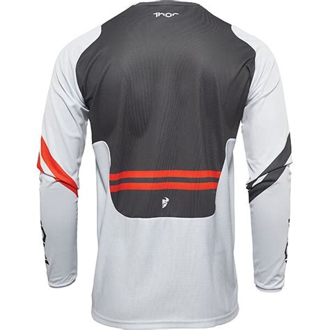 Thor Youth Pulse Cube Jersey Grey Orange Free Uk Delivery