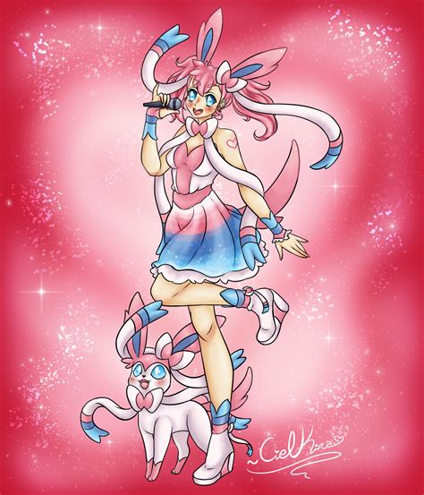 Sylveon Humain Pokemon Sylveon Human Form