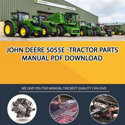 John Deere 5055e Tractor Parts Manual Pdf Download Service Repair