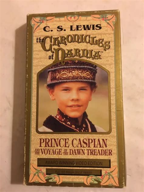 C S LEWIS CHRONICLES OF Narnia VHS Prince Caspian Voyage Dawn Treader