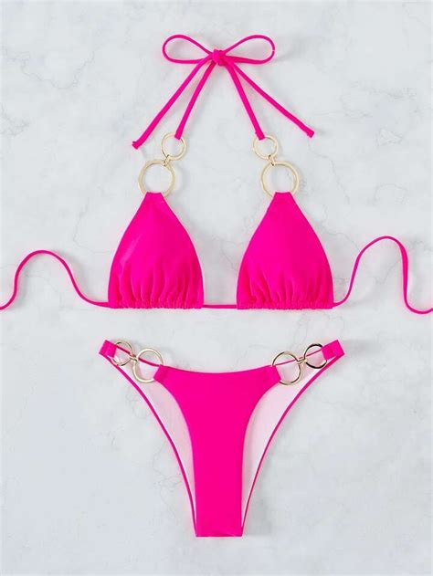 Bikini Halter Con Aro At Arnetta Parker Blog