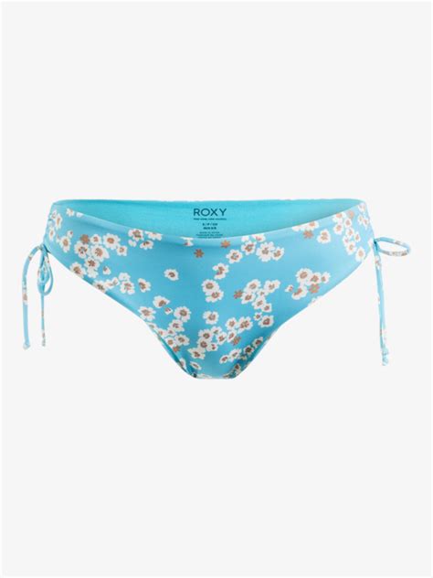 Printed Beach Classics Tie Side Bikini Bottoms For Women Roxy