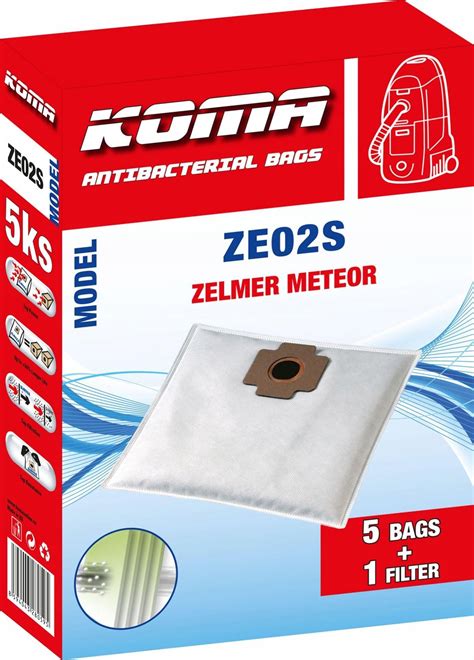 Worek Do Odkurzacza Koma Ze S Zestaw Szt Work W Zelmer Meteor Ze S