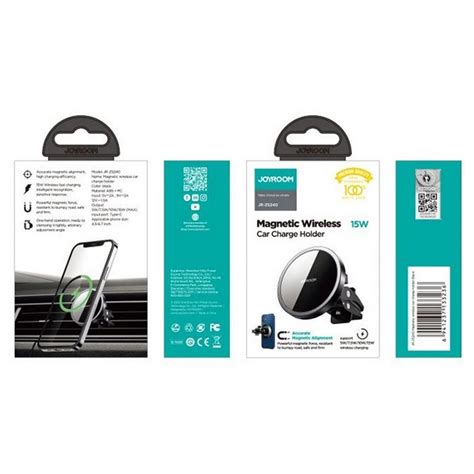 Joyroom JR-ZS240 Magnetic Wireless Car Charger / Holder