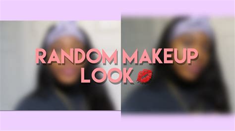 Grwm Random Makeup Routine Youtube