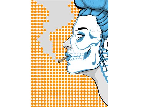 Skull Girl by Ryan Elder on Dribbble