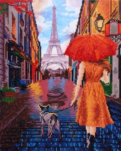 Diamond Art Kit 16x20 Advanced Eiffel Tower 1 Fred Meyer