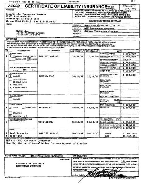 The Certificate For An Employee S Claim