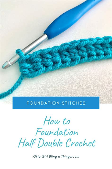 How To Foundation Half Double Crochet Fhdc Crochet Stitch Tutorial