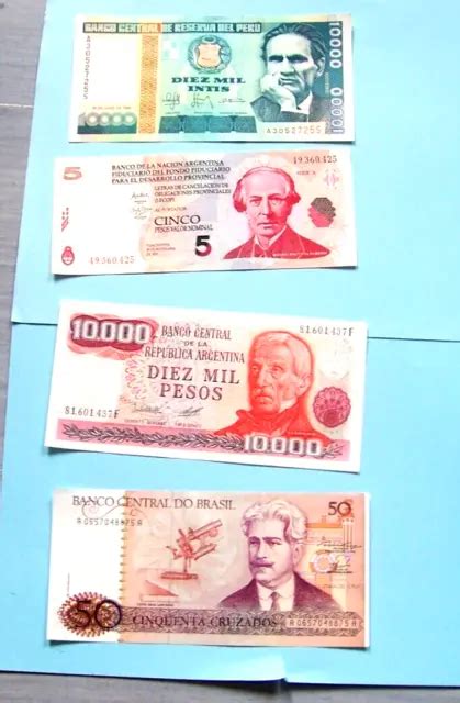 BILLET DE BANQUE Lot De 4 Billets EUR 3 00 PicClick FR