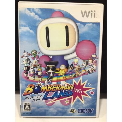 แผ่นแท้ Wii Bomberman Land Wii Japan Rvl P Rbbj Bomber Man