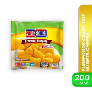 Purefoods Crazy Cut Nuggets W Cheese Sprinkles 200G Purefoods