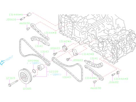 Subaru Wrx Limited Engine Crankshaft Pulley Bolt Engine