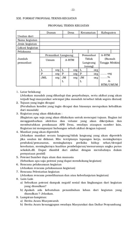 Contoh Proposal Teknis