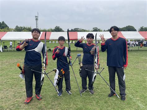 愛知産業大学アーチェリー部 On Twitter 6月17日土18日日に静岡県掛川市つま恋リゾート彩の郷にて2023年度王座決定戦