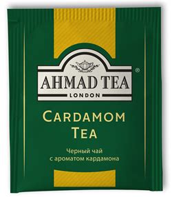 СДС-ФУДС - Чай "Ahmad Tea", Кардамон, чёрный, в пакетиках с ярлычками в ...