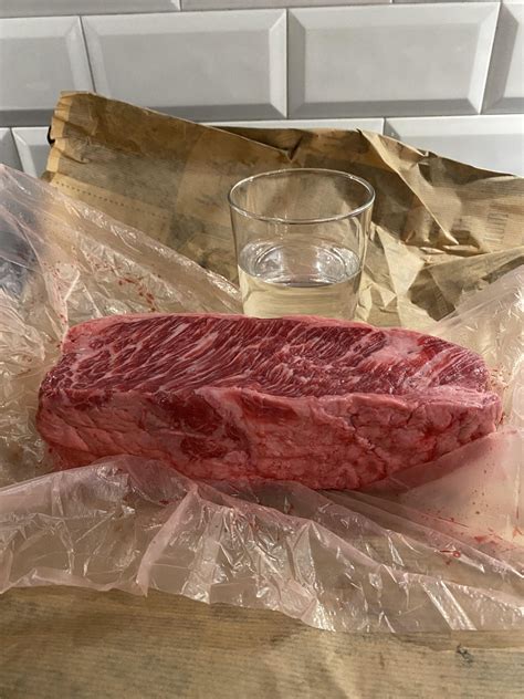 Sous Vide Srf Denver Steak 1 2 Kg For How Long 4 Hours 132f R