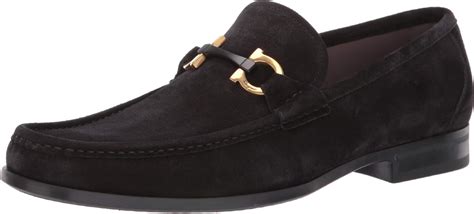 Ferragamo Suede Grandioso 2 Loafer In Black For Men Lyst