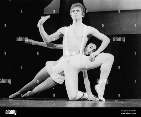 Rudolf Nureyev And Margot Fonteyn Rehearsing For Paradise Lost