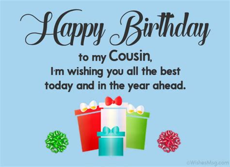 Birthday Wishes For Cousin Happy Birthday Cousin Happy Birthday