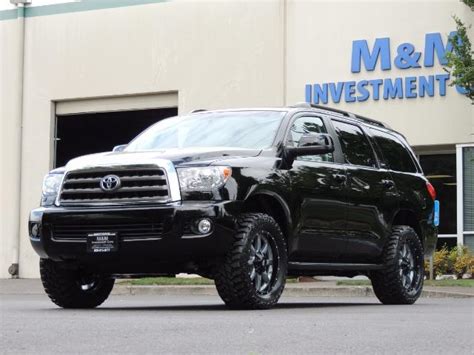 2016 Toyota Sequoia Sr5 4wd Third Seat Sunroof Backup Lifted