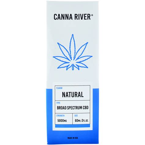 Canna River Broad Spectrum CBD Oil 6000mg 60ml Dr Ganja